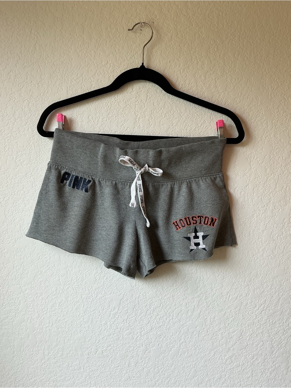 PINK Victoria's Secret Houston Astros Shorts XS Gray